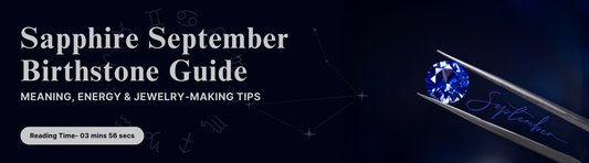 Sapphire September Birthstone Guide: Meaning, Energy & Jewelry‑Making Tips