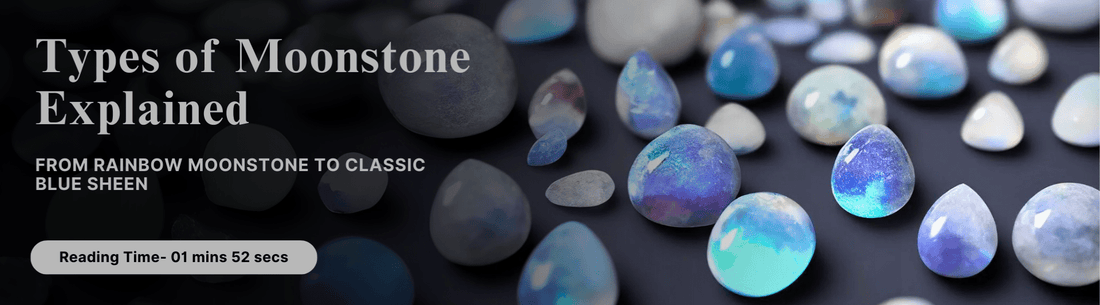 Types of Moonstone Explained: From Rainbow Moonstone to Classic Blue Sheen