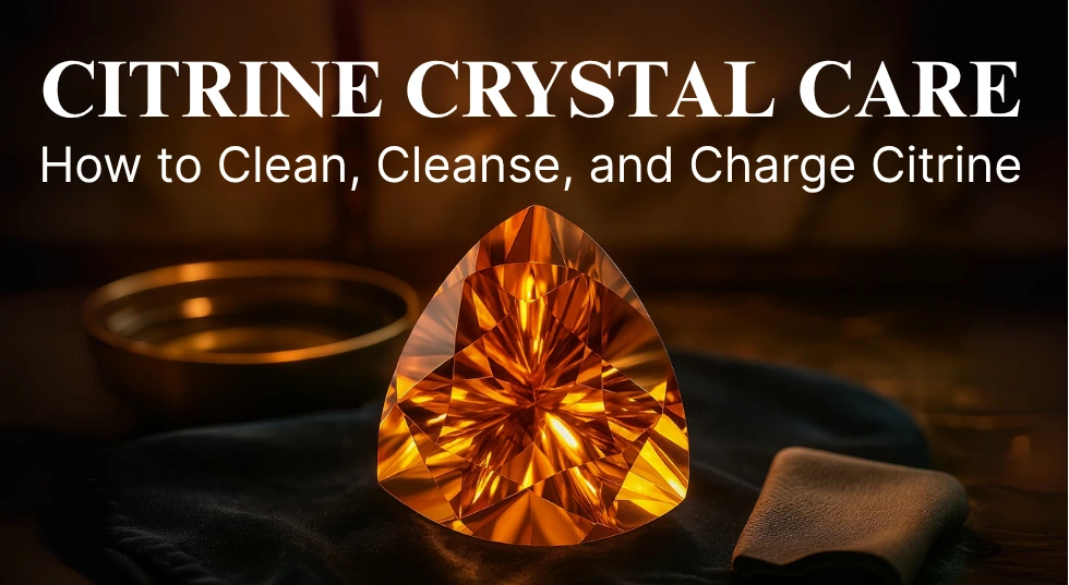 Citrine Crystal Care: How to Clean, Cleanse, and Charge Citrine