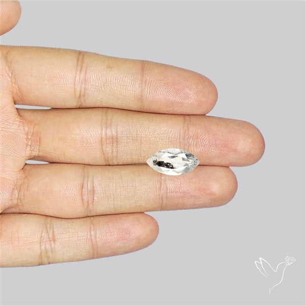 Faceted Herkimer Diamond