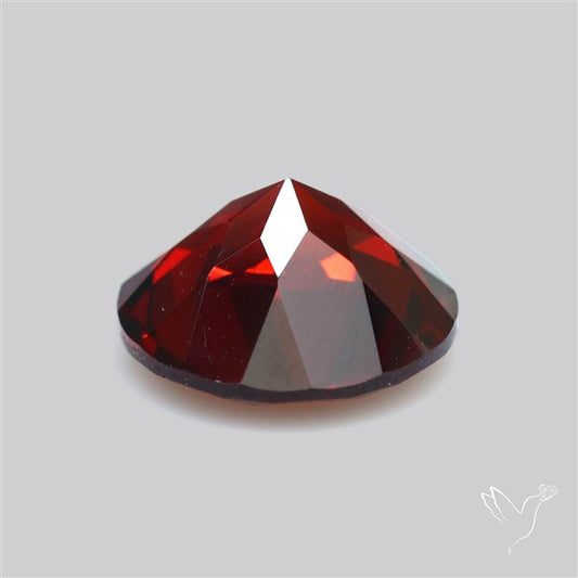 Red Almandine (Pyrope) Garnet Faceted Mozambique Garnet