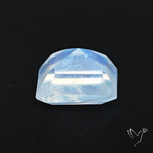 Faceted Indian Rainbow Moonstone