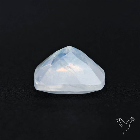 Faceted Indian Rainbow Moonstone