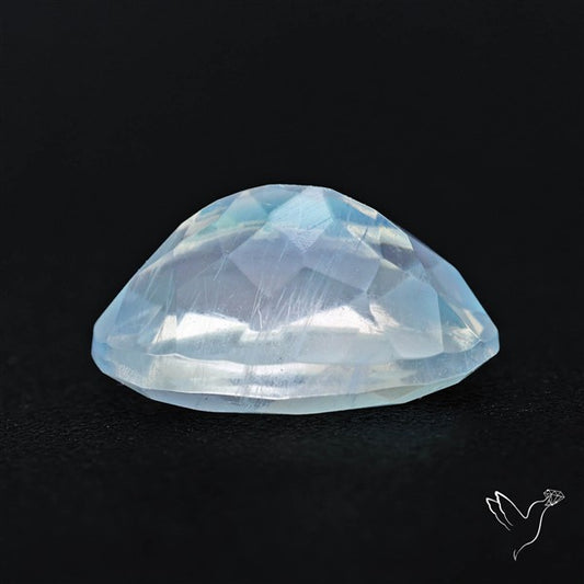 Faceted Indian Rainbow Moonstone