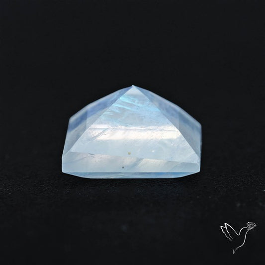 Faceted Indian Rainbow Moonstone