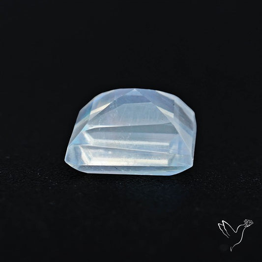Faceted Indian Rainbow Moonstone