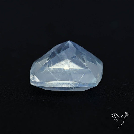 Faceted Indian Rainbow Moonstone