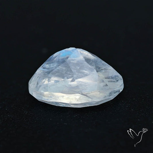 Faceted Indian Rainbow Moonstone