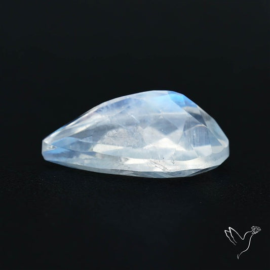 Faceted Indian Rainbow Moonstone