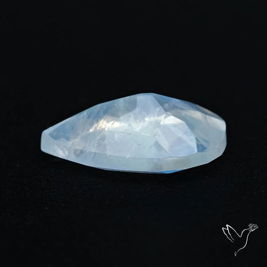 Faceted Indian Rainbow Moonstone