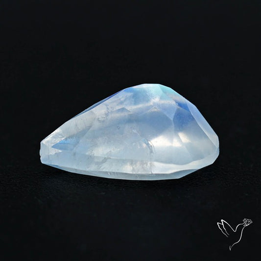 Faceted Indian Rainbow Moonstone
