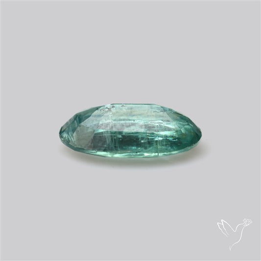 Faceted Green Kyanite Fine Gemstone