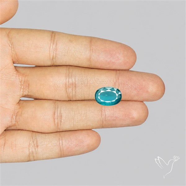 High Grade Teal Blue Kyanite Faceted Fine Gemstone