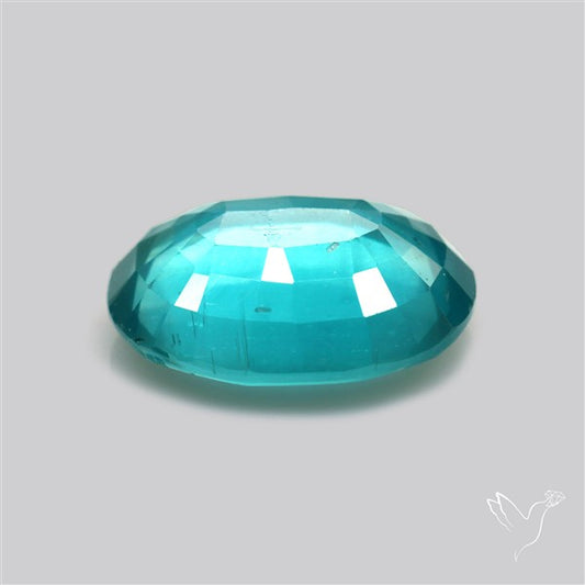 High Grade Teal Blue Kyanite Faceted Fine Gemstone