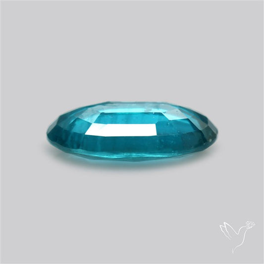 High Grade Teal Blue Kyanite Faceted Fine Gemstone