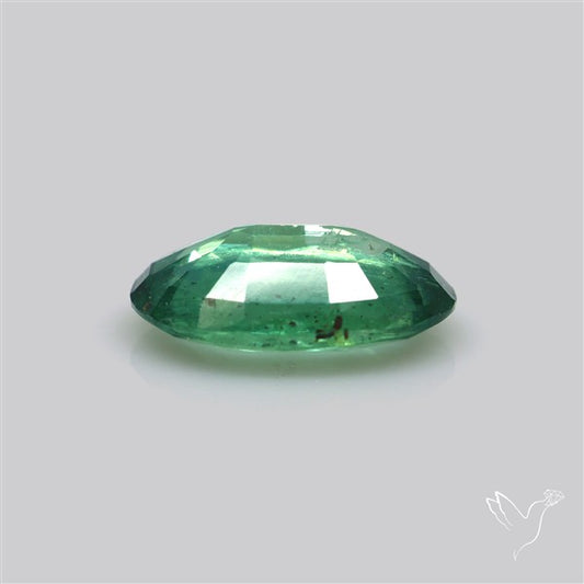 Faceted Green Kyanite Fine Gemstone