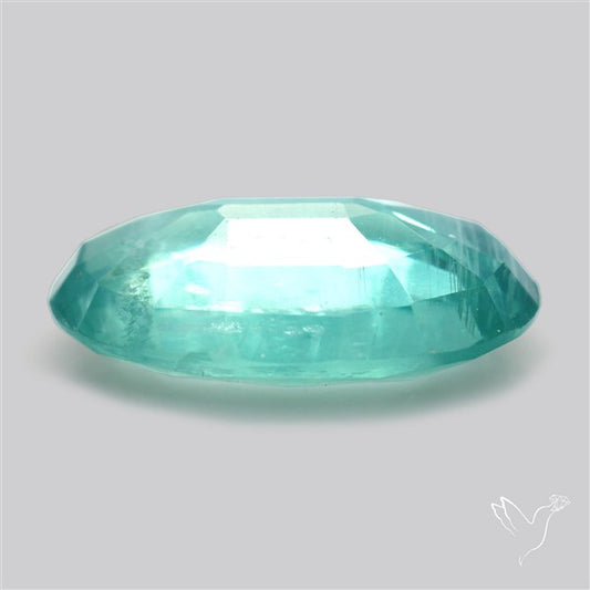 Faceted Paraiba Blue Fine Kyanite Gemstone