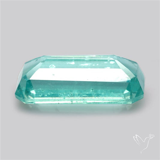 Faceted Paraiba Blue Fine Kyanite Gemstone