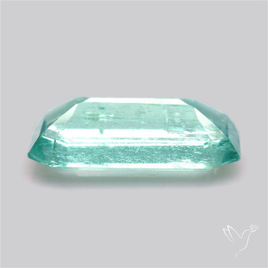 Faceted Paraiba Blue Fine Kyanite Gemstone