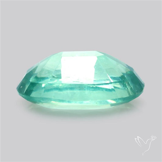 Faceted Paraiba Blue Fine Kyanite Gemstone