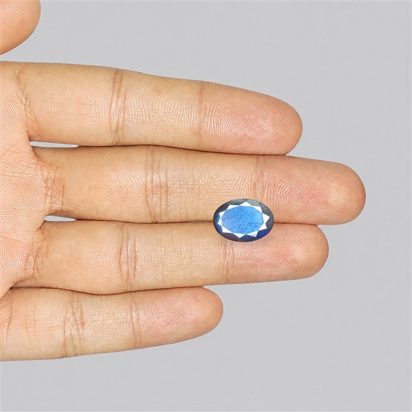 Deep Blue Labradorite Faceted High Grade Fine Gemstone
