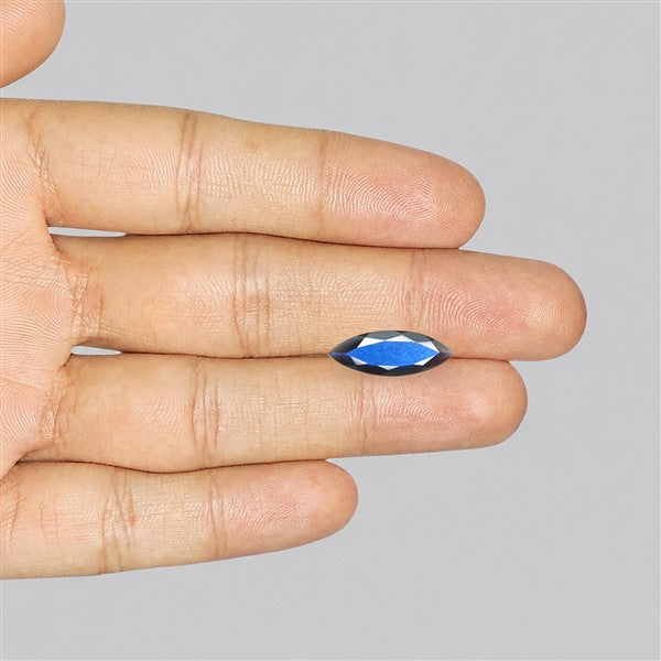 Deep Blue Labradorite Faceted High Grade Fine Gemstone