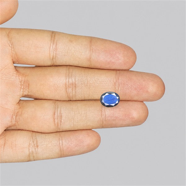 Deep Blue Labradorite Faceted High Grade Fine Gemstone