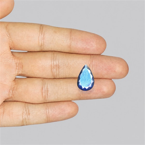 Deep Blue Labradorite Faceted High Grade Fine Gemstone