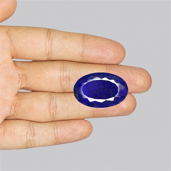 Madan Char Lapis Lazuli Faceted Fine Gemstone