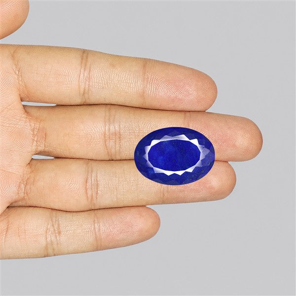 Madan Char Lapis Lazuli Faceted Fine Gemstone
