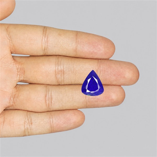 Madan Char Lapis Lazuli Faceted Fine Gemstone