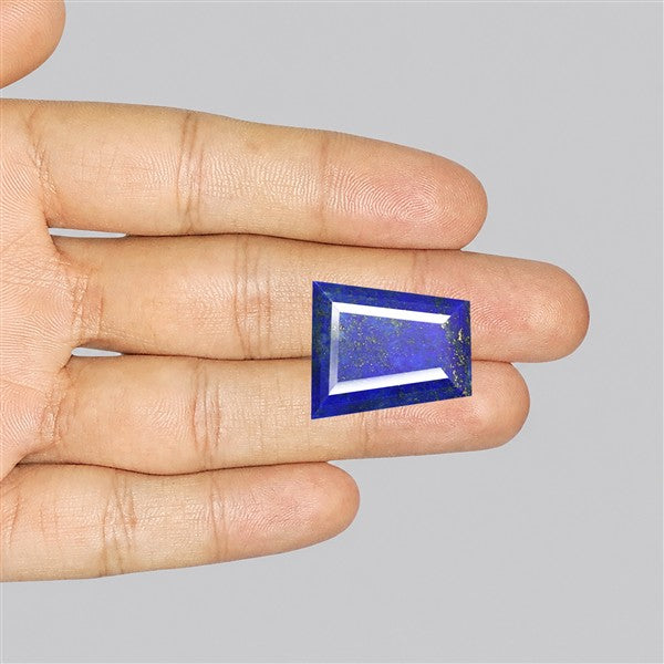 Madan Char Lapis Lazuli Faceted Fine Gemstone
