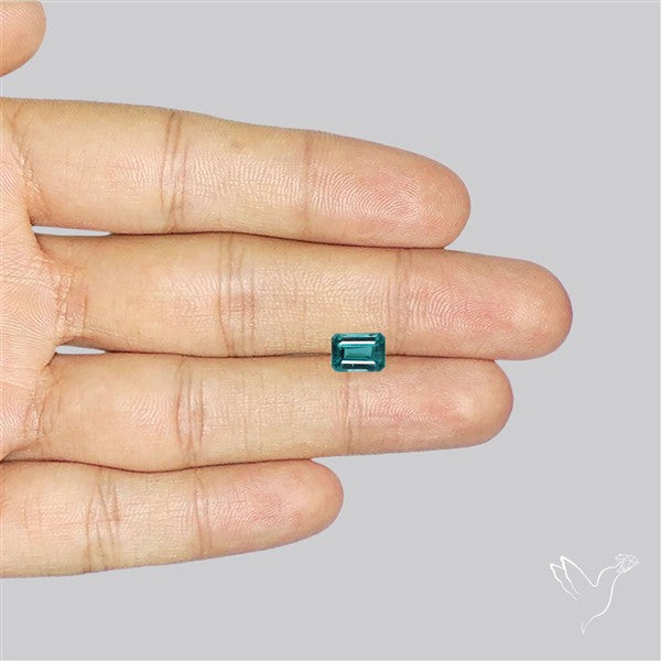 Faceted Teal Ocean Kyanite Fine Kyanite Gemstone