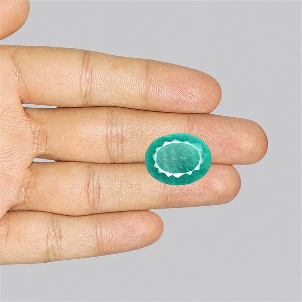Peruvian Amazonite Faceted Fine Gemstone