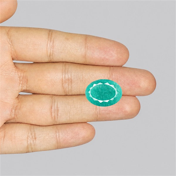 Peruvian Amazonite Faceted Fine Gemstone