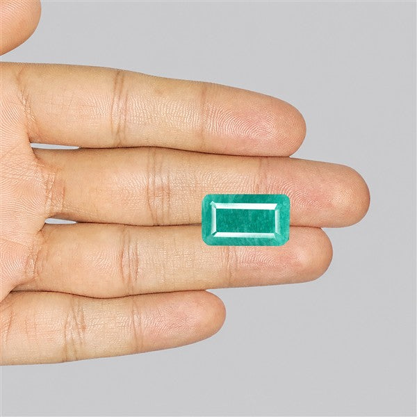 Peruvian Amazonite Faceted Fine Gemstone