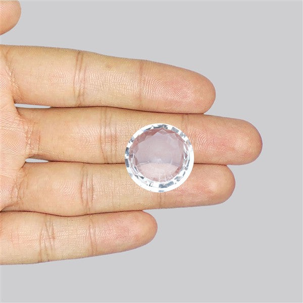 Large Himalayan Quartz Clear Faceted Fine Gemstone natural Crystal