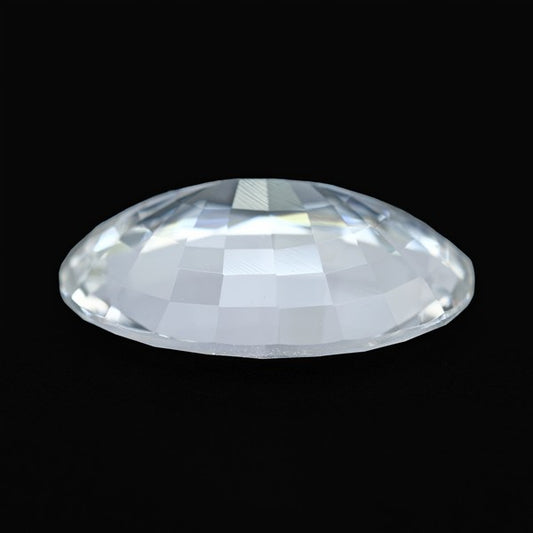 Large Himalayan Quartz Clear Faceted Fine Gemstone natural Crystal