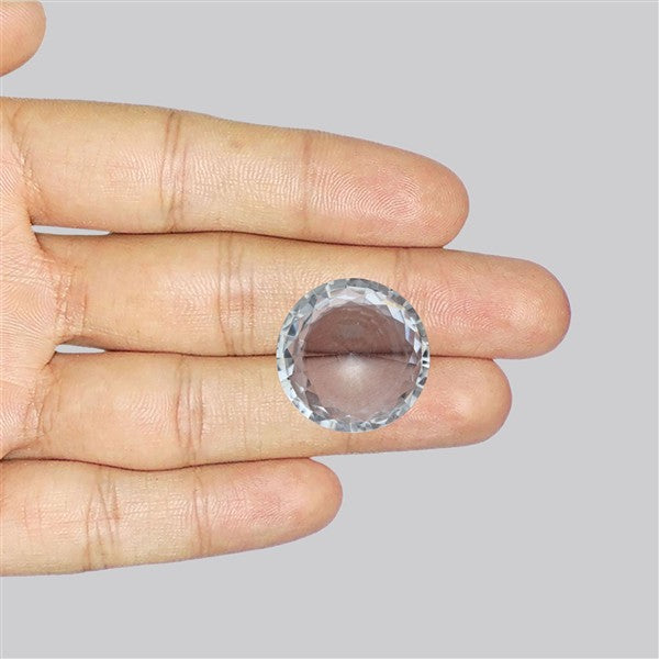 Large Himalayan Quartz Clear Faceted Fine Gemstone natural Crystal