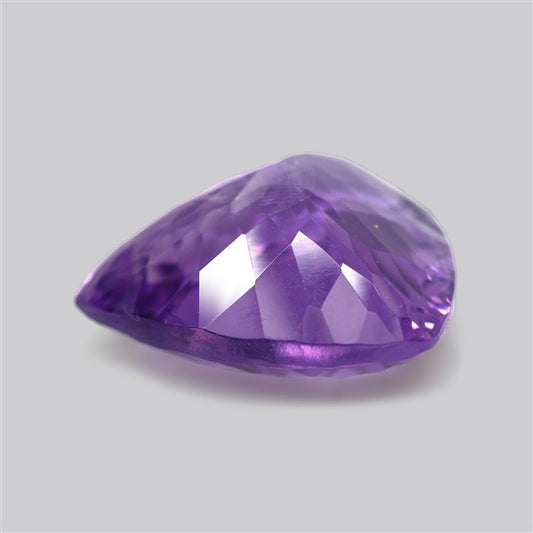 Amethyst Millennium Cut Faceted Fine Gemstone Concave Cut Amethyst