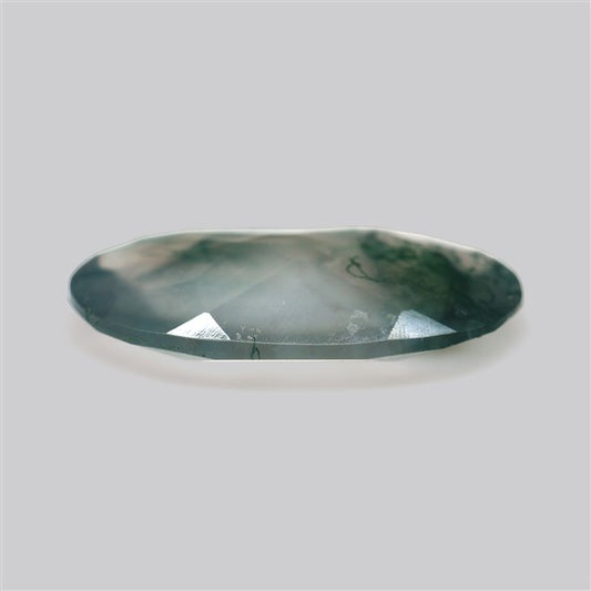 Faceted Moss Agate Fine Gemstone