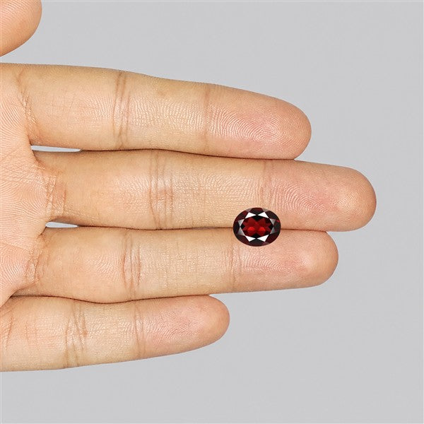 Red Almandine (Pyrope) Garnet Faceted Mozambique Garnet