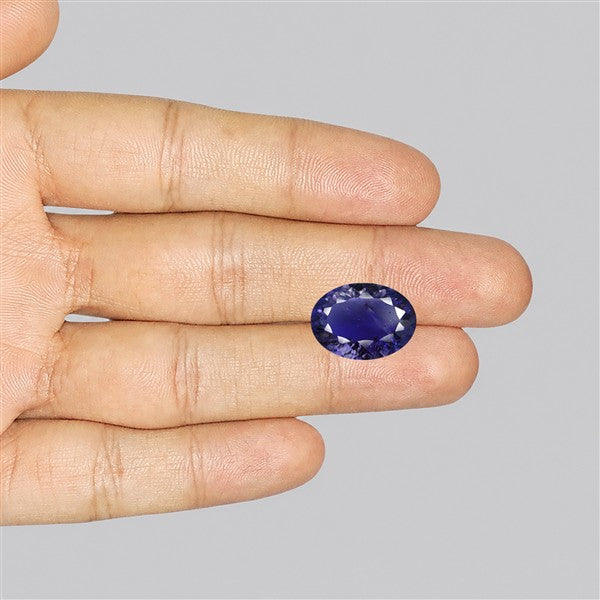 Iolite Millenium Cut Rare Faceted Fine Gemstone