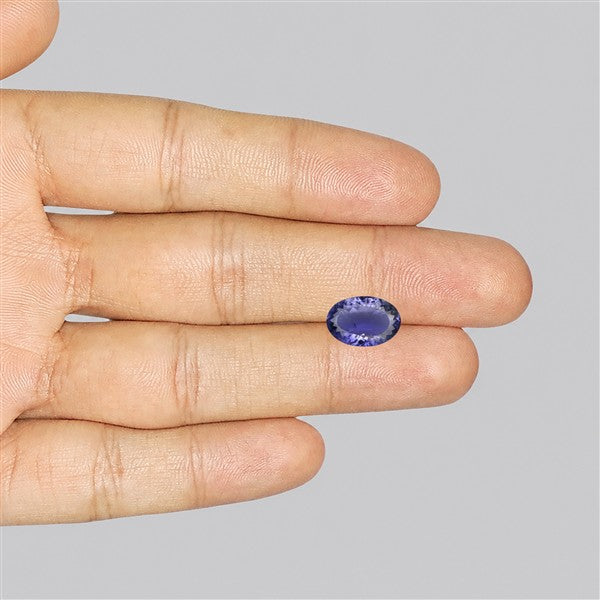 Iolite Millenium Cut Rare Faceted Fine Gemstone