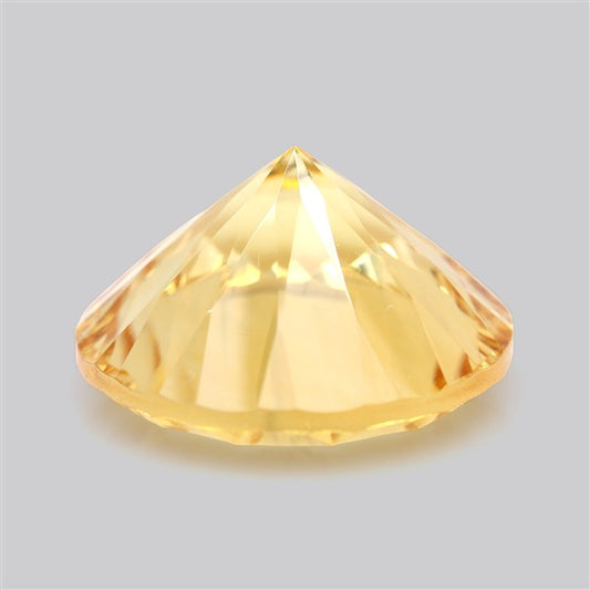 AAA Citrine Concave Cut Faceted Clear Fine Gemstone Millenium Cut