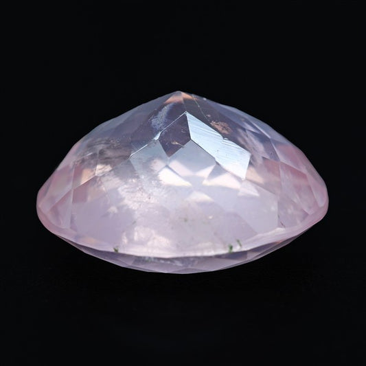 Brazillian Rose Quartz Large Faceted Fine Gemstone