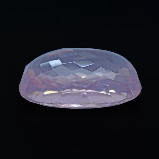Brazillian Rose Quartz Large Faceted Fine Gemstone