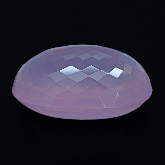 Brazillian Rose Quartz Large Faceted Fine Gemstone