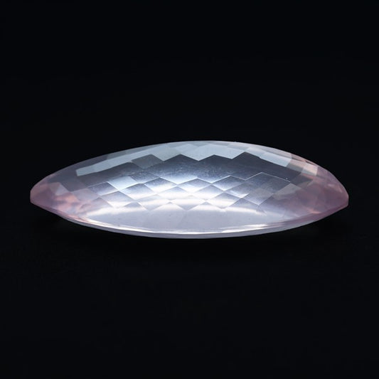 Brazillian Rose Quartz Large Faceted Fine Gemstone