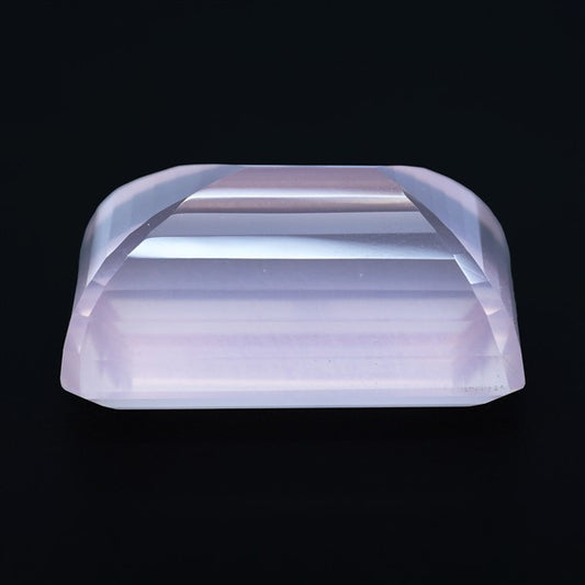 Brazillian Rose Quartz Large Faceted Fine Gemstone